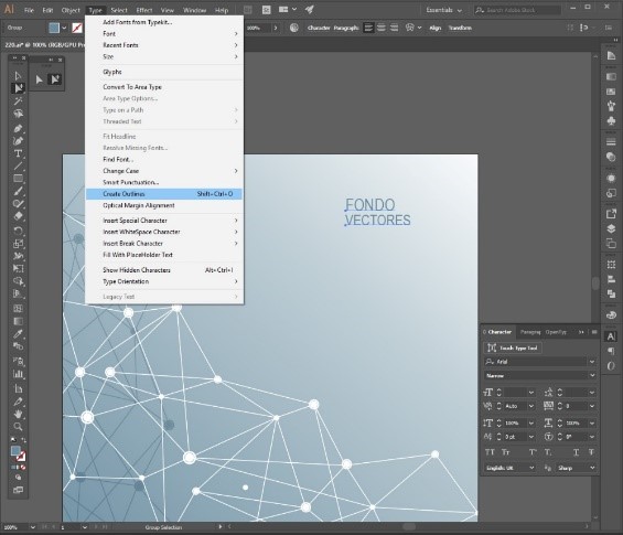Agencia Vertice Marketing Digital, Publicidad y Data Marketing - Como Guardar un arte en Adobe Illustrator