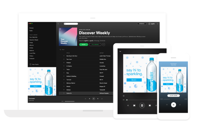 Musica con anuncios: Spotify Ads - Publicidad Spotify