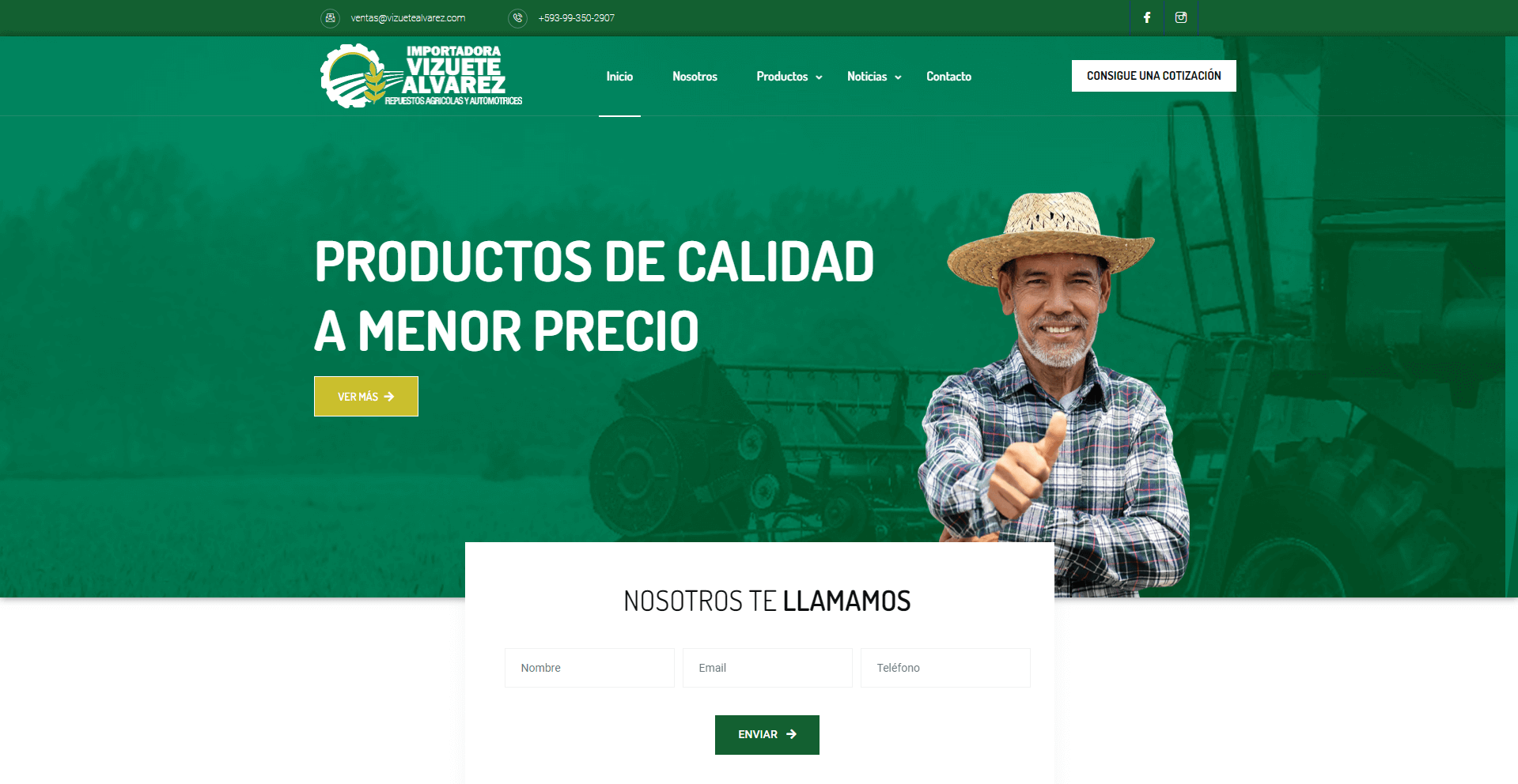 Diseño Web - Cliente Agencia Vértice